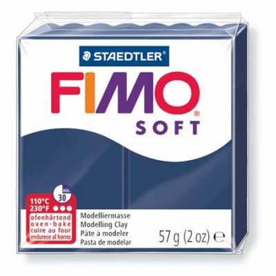 Gyurma, 57 g, égethető, FIMO "Soft", Windsor kék