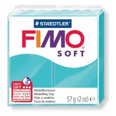 Gyurma, 57 g, égethető, FIMO "Soft", borsmenta