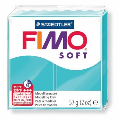 Gyurma, 57 g, égethető, FIMO "Soft", borsmenta