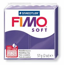 Gyurma, 57 g, égethető, FIMO "Soft", szilva