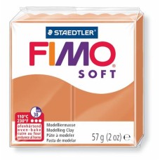 Gyurma, 57 g, égethető, FIMO "Soft", konyak