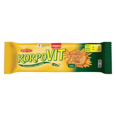 Korpovit keksz, 174 g, GYŐRI