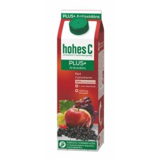 Gyümölcslé, 100%, 1 l, HOHES C, red multivitamin