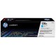 CE321A Lézertoner Color LaserJet Pro CM1415, CP1525N nyomtatókhoz, HP 128A, cián, 1,3k