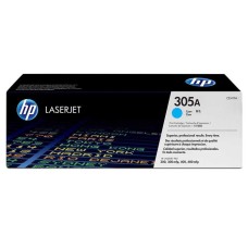 CE411A Lézertoner LaserJet Pro 300 MFP M375 nyomtatóhoz, HP 305A, cián, 2,6k