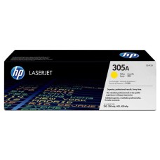 CE412A Lézertoner LaserJet Pro 300 MFP M375 nyomtatóhoz, HP 305A, sárga, 2,6k