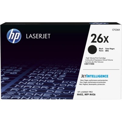 CF226X Lézertoner LaserJet Pro M402, 426 nyomtatókhoz, HP 26X, fekete, 9k