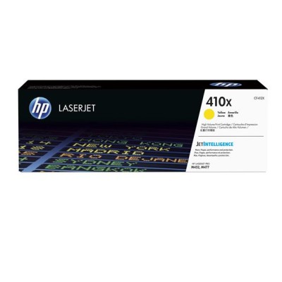 CF412X Lézertoner ColorlaserJet M452/477 nyomtatókhoz, HP, sárga, 5k