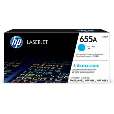 CF451A Lézertoner Color LaserJet M681, M682 nyomtatókhoz, HP 655A, cián, 10,5k