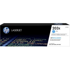 CF541X Lézertoner HP ColorLaserJet Pro MFP M280nw, MFP M281fdn, MFP M281fdw nyomtatókhoz, HP 203X, cián, 2,8k