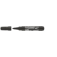 Flipchart marker, 1-3 mm, kúpos, ICO "Artip 11 XXL", fekete