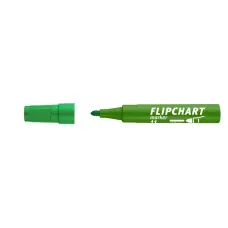 Flipchart marker, 1-3 mm, kúpos, ICO "Artip 11", zöld