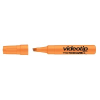 Szövegkiemelő, 1-4 mm, ICO "Videotip", narancssárga