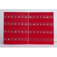 Betűtartó, a teljes magyar abc-hez