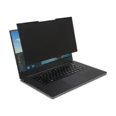 Monitorszűrő, betekintésvédelem, mágneses, 15.6" laptophoz, 16:9, levehető, matt/fényes, KENSINGTON "MagPro"
