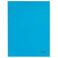Pólyás dosszié, karton, A4, LEITZ "Recycle", kék