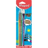 Ecsetkészlet, no. 4-10-14-14, MAPED "Color`Peps"