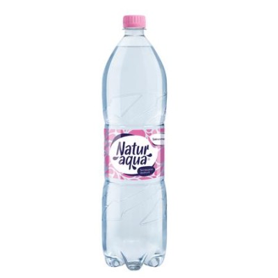 Ásványvíz, szénsavmentes, NATUR AQUA, 1,5 l