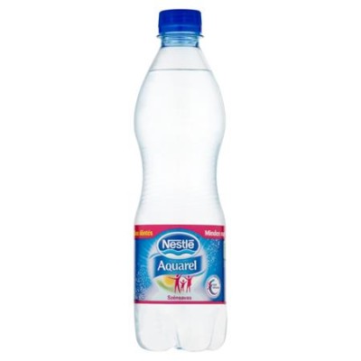 Ásványvíz, szénsavas, NESTLÉ AQUAREL, 0,5 l