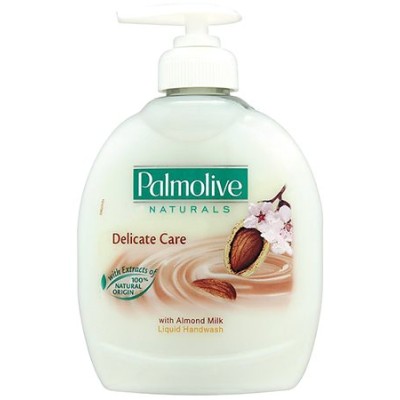 Folyékony szappan, 0,3 l, PALMOLIVE Delicate Care "Almond milk"