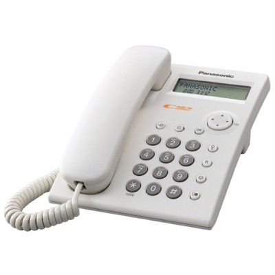 Telefon, vezetékes, hívófél azonosító, PANASONIC "KX-TSC11HGW"