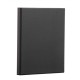 Gyűrűs könyv, panorámás, 4 gyűrű, 55 mm, A4, PP/karton, PANTA PLAST, fekete