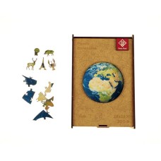 Puzzle, fa, A3, 200 darabos, PANTA PLAST "Earth"