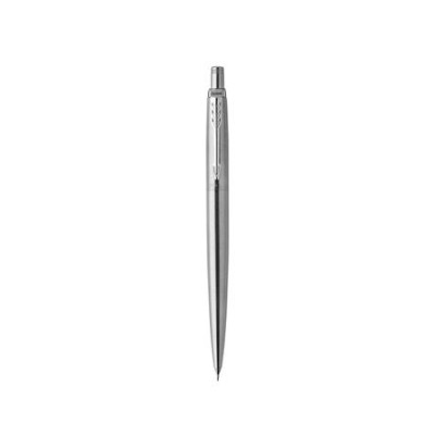 Nyomósirón, 0,5 mm, ezüst színű klip, PARKER "Royal Jotter", rozsdamentes acél