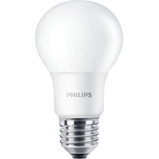 LED izzó, E27, gömb, A60, 5.5W, 470lm, 2700K, PHILIPS "CorePro"