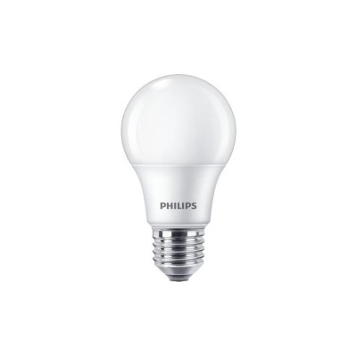 LED izzó E27, gömb, 8W, 806lm, 4000K, A60, PHILIPS "CorePro"