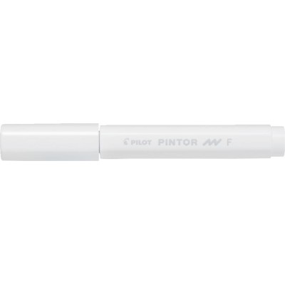 Dekormarker, 1 mm, PILOT "Pintor F", fehér