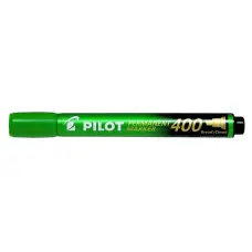 Alkoholos marker, 1,5-4 mm, vágott, PILOT "Permanent Marker 400", zöld