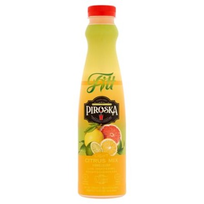 Szörp, light, 0,7 l, PIROSKA "Fitt", citrus