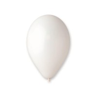 Léggömb, 30 cm, fehér