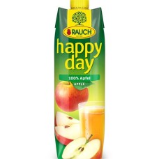 Gyümölcslé, 100%, 1 l, RAUCH "Happy day", alma