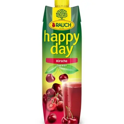 Gyümölcslé, 50%, 1 l, RAUCH "Happy day", amarena meggy