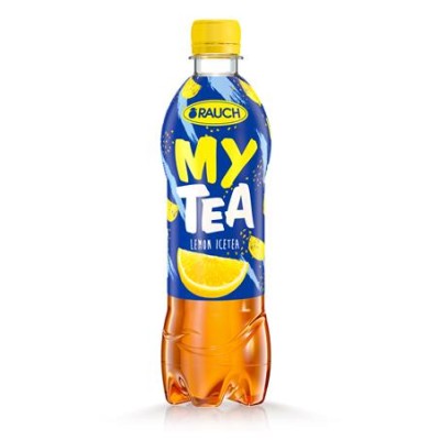 Üdítőital, szénsavmentes, 0,5 l, RAUCH "Mytea", citrom