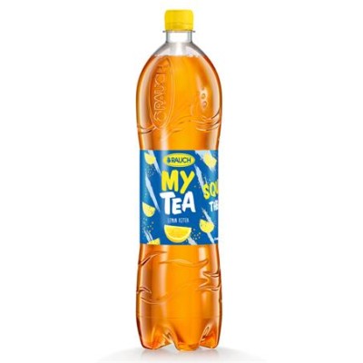 Üdítőital, szénsavmentes, 1,5 l, RAUCH "Mytea", citrom