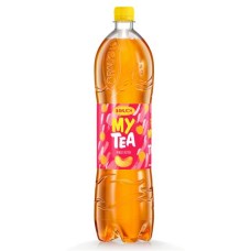 Üdítőital, szénsavmentes, 1,5 l, RAUCH "Mytea", őszibarack