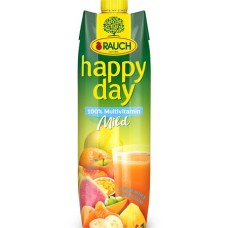 Gyümölcslé, 100%, 1l, RAUCH "Happy day", multivitamin mild