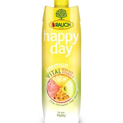 Gyümölcslé, 100%, 1 l, RAUCH "Happy day", Immun Vital