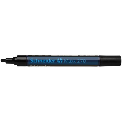 Lakkmarker, 1-3 mm, SCHNEIDER "Maxx 270", fekete