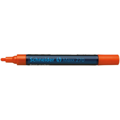 Lakkmarker, 1-3 mm, SCHNEIDER "Maxx 270", narancssárga