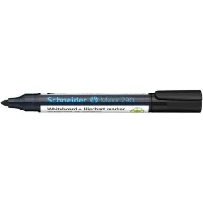 Tábla- és flipchart marker, 2-3 mm, kúpos, SCHNEIDER "Maxx 290", fekete