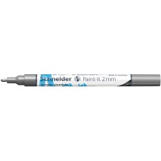 Dekormarker, akril, 2 mm, SCHNEIDER "Paint-It 310", ezüst