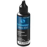 Utántöltő palack "Maxx 230 és 280" alkoholos markerekhez, 50 ml, SCHNEIDER "Maxx 650", fekete