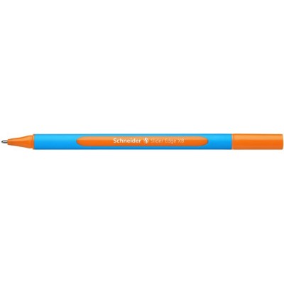 Golyóstoll, 0,7 mm, kupakos, SCHNEIDER "Slider Edge XB", narancssárga