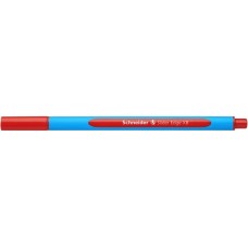 Golyóstoll, 0,7 mm, kupakos, SCHNEIDER "Slider Edge XB", piros