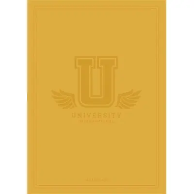 Füzet, tűzött, A5, kockás, 60 lap, SHKOLYARYK "University International", vegyes
