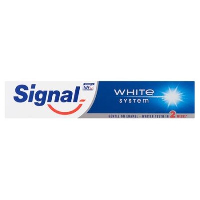 Fogkrém, 75 ml, SIGNAL "White System"